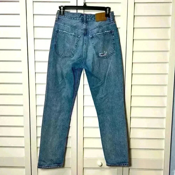 Aeropostale 90’s Super High Rise Straight Jeans Size 2 - Picture 6 of 9